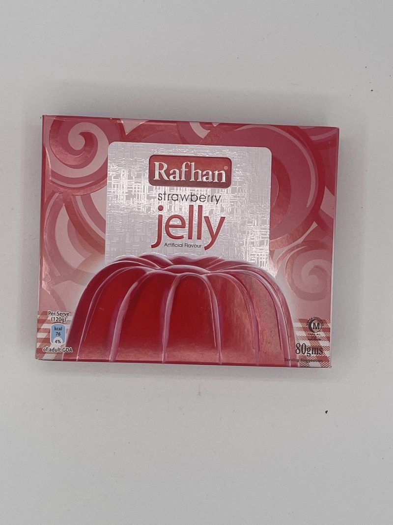 Rafhan Strawberry Jelly 80g