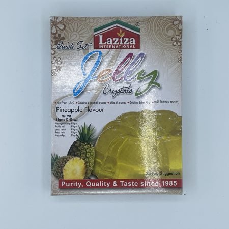 Laziza Jelly CrystalsPineApple Flavor 85g