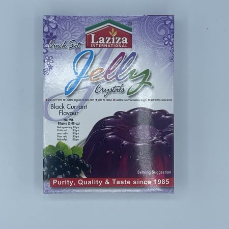 Laziza Jelly Black Current Flavor 85g