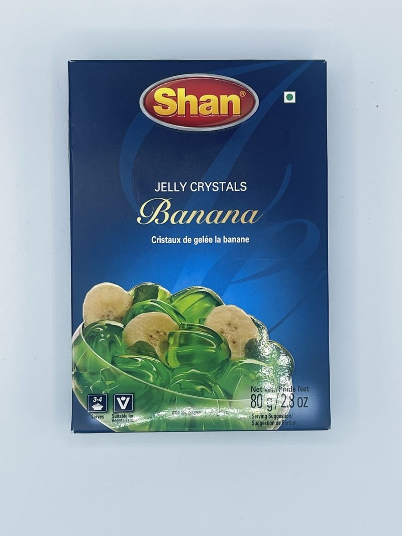 Shan Jelly Crystals-Banana 80g