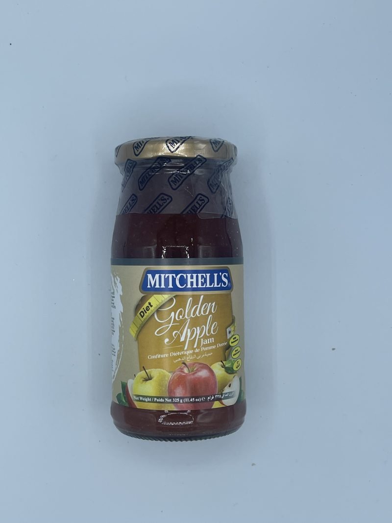 Mitchell's Golden Apple Jam (Diet) 325g