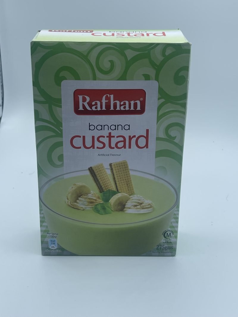 Rafhan Banana Custard 275g