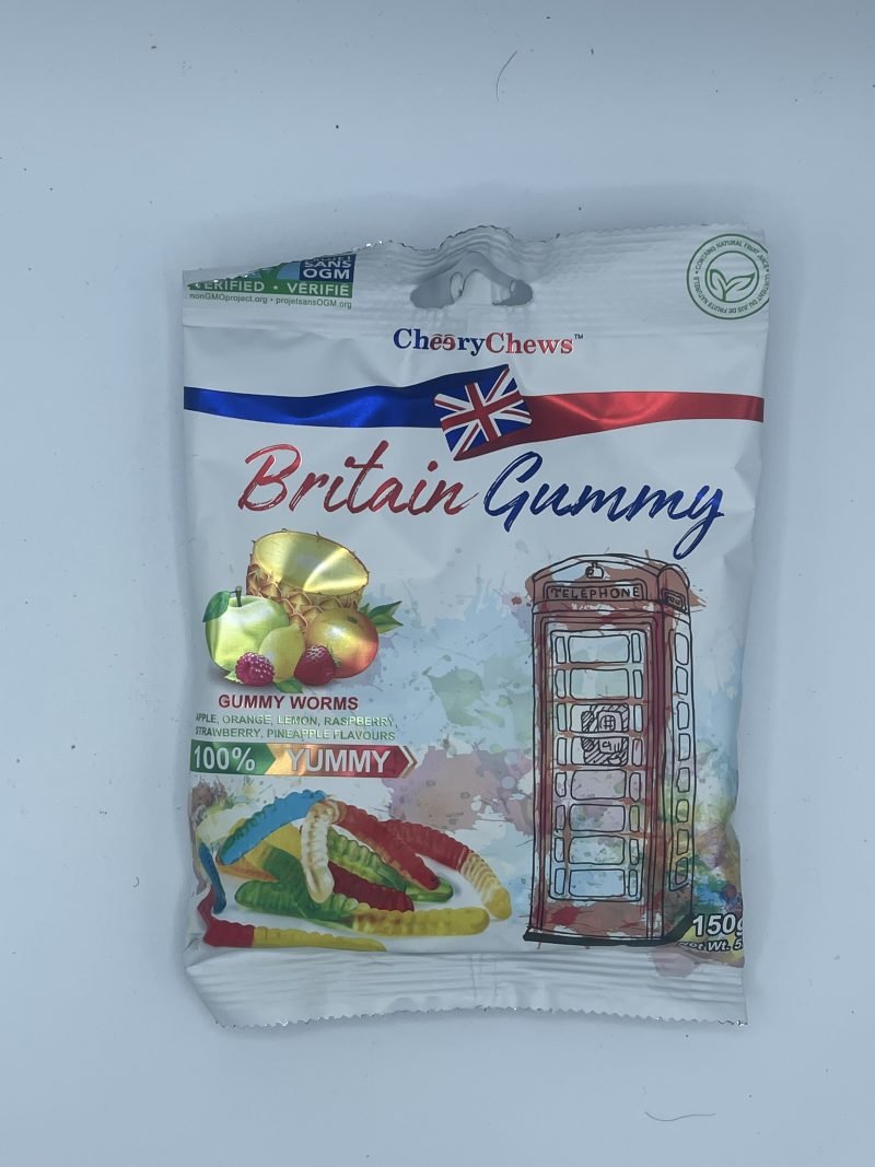 Britain Gummy-Gummy Worms