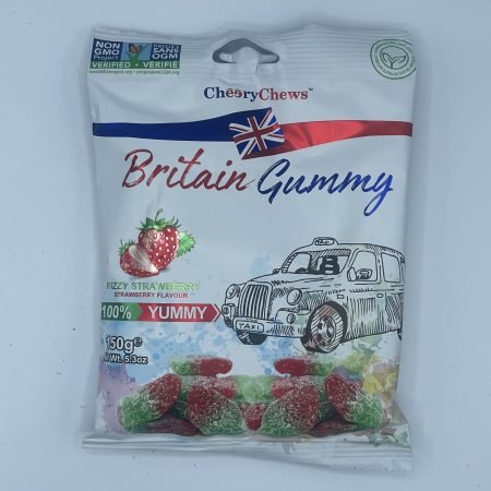 Britain Gummy-Fizzy Strawberry