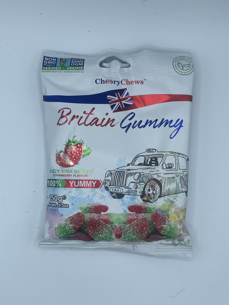 Britain Gummy-Fizzy Strawberry