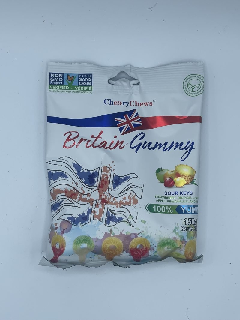 Britain Gummy-Sour Keys