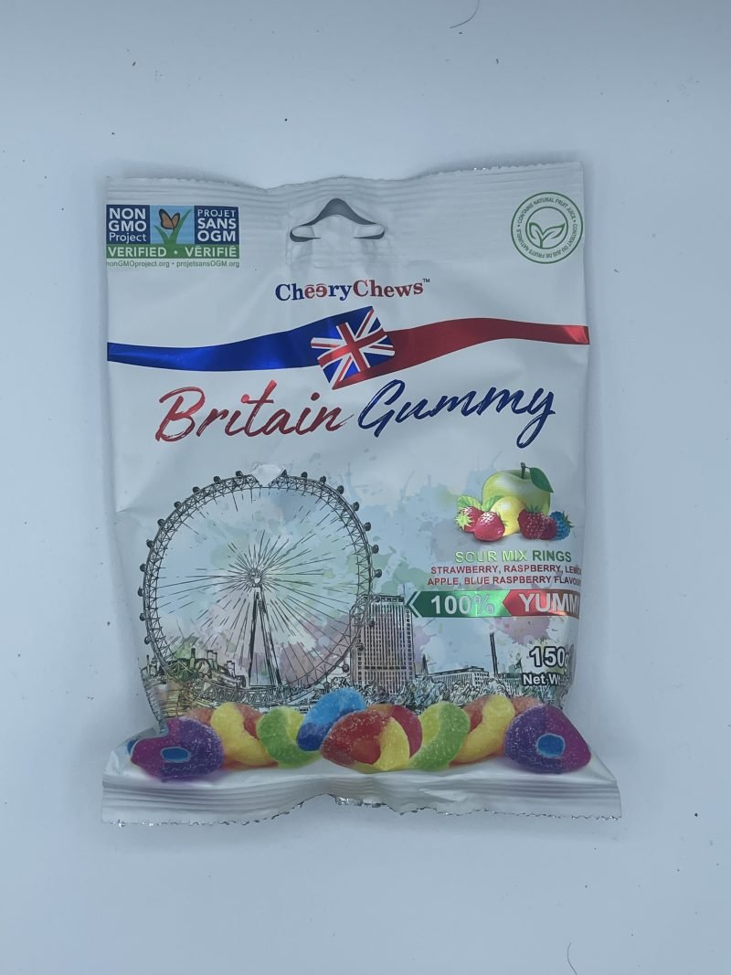 Britain Gummy-Sour Mix Rings