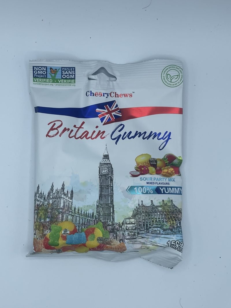 Britain Gummy-Sour Party Mix