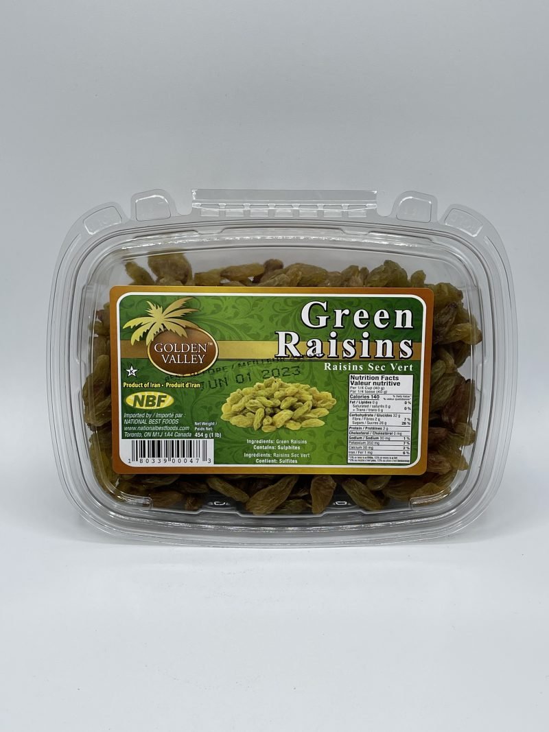 Golden Valley Green Raisins 1lb