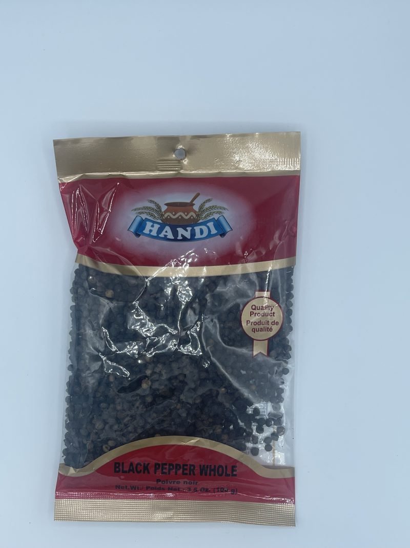Handi Black Pepper Whole 100g