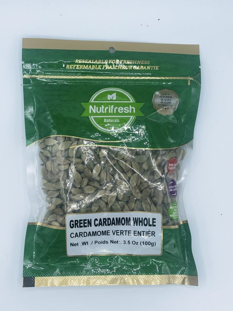 Nutrifresh Green Cardamom whole 100g