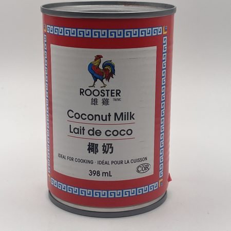 Rooster Coconut Milk 398 ml