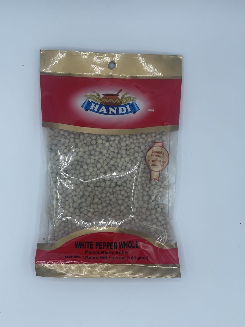 Handi White Pepper Whole 100g