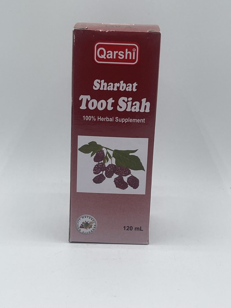 Qarshi Toot Siah Syrup 120ml