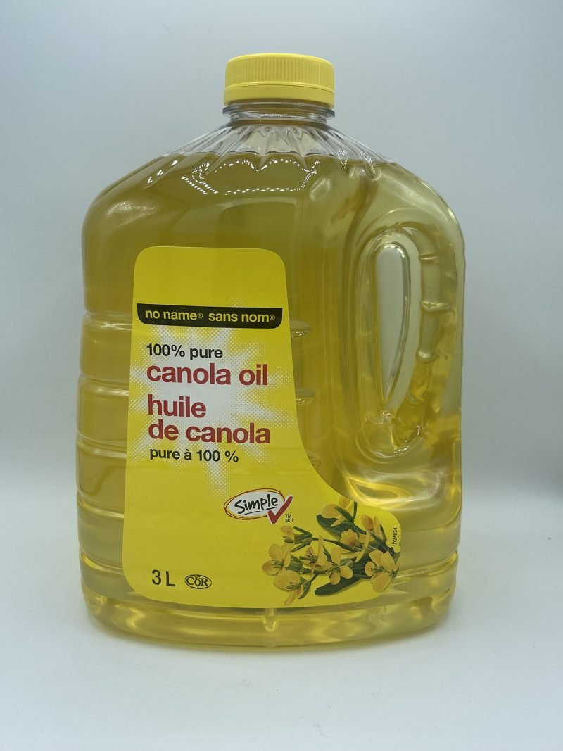 No Name Canola Oil 3L