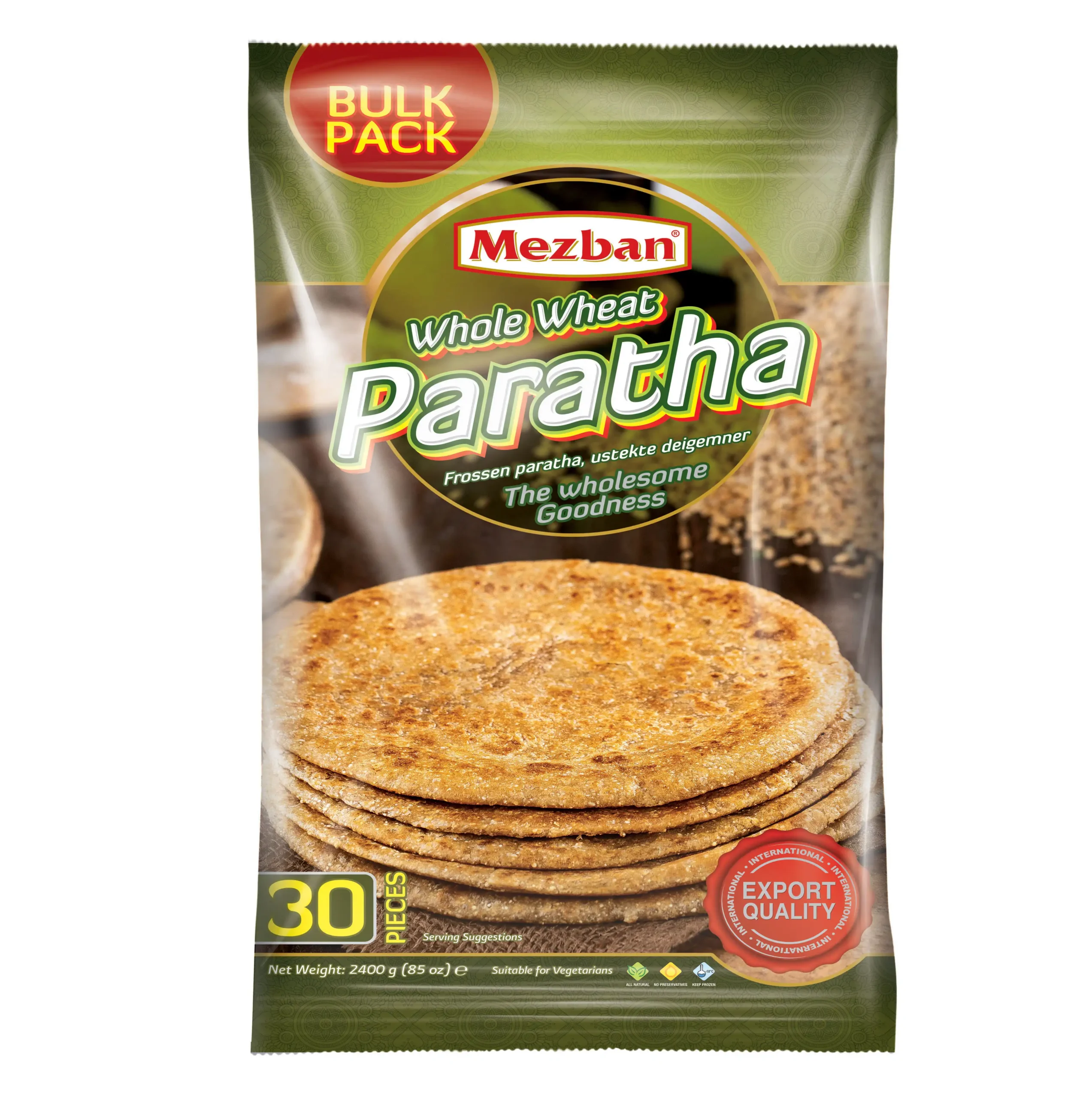 Mezban Whole Wheat Bulk 30 PCS