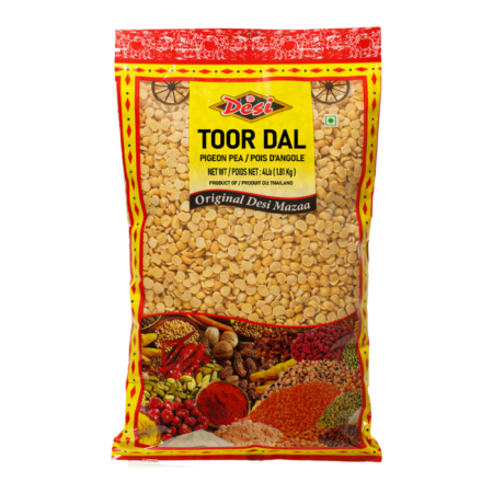 Desi Toor Daal Plain 4LB