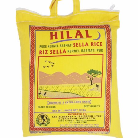 Hilal Sella Rice Yellow Bags 10 Lbs