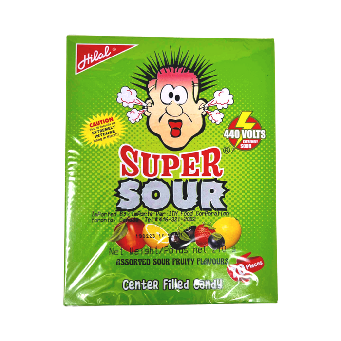Hilal Super Sour Candy