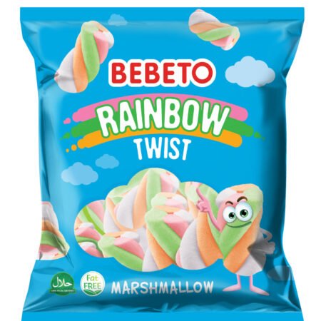 Bebeto Rainbow Twist Marshmallow