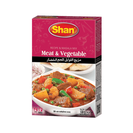 shan meat & veg masala