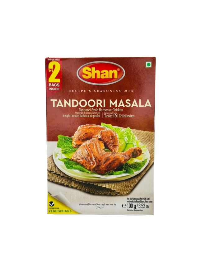 shan saver pack tandoori masala 100g