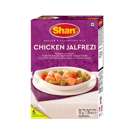 shan chicken jalfrezi masala