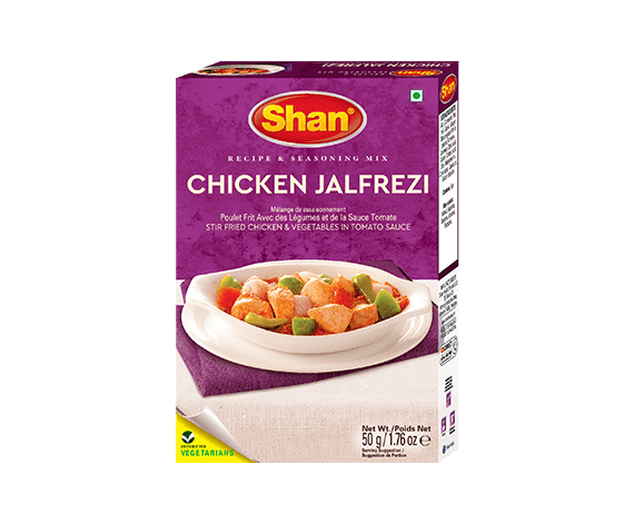 shan chicken jalfrezi masala