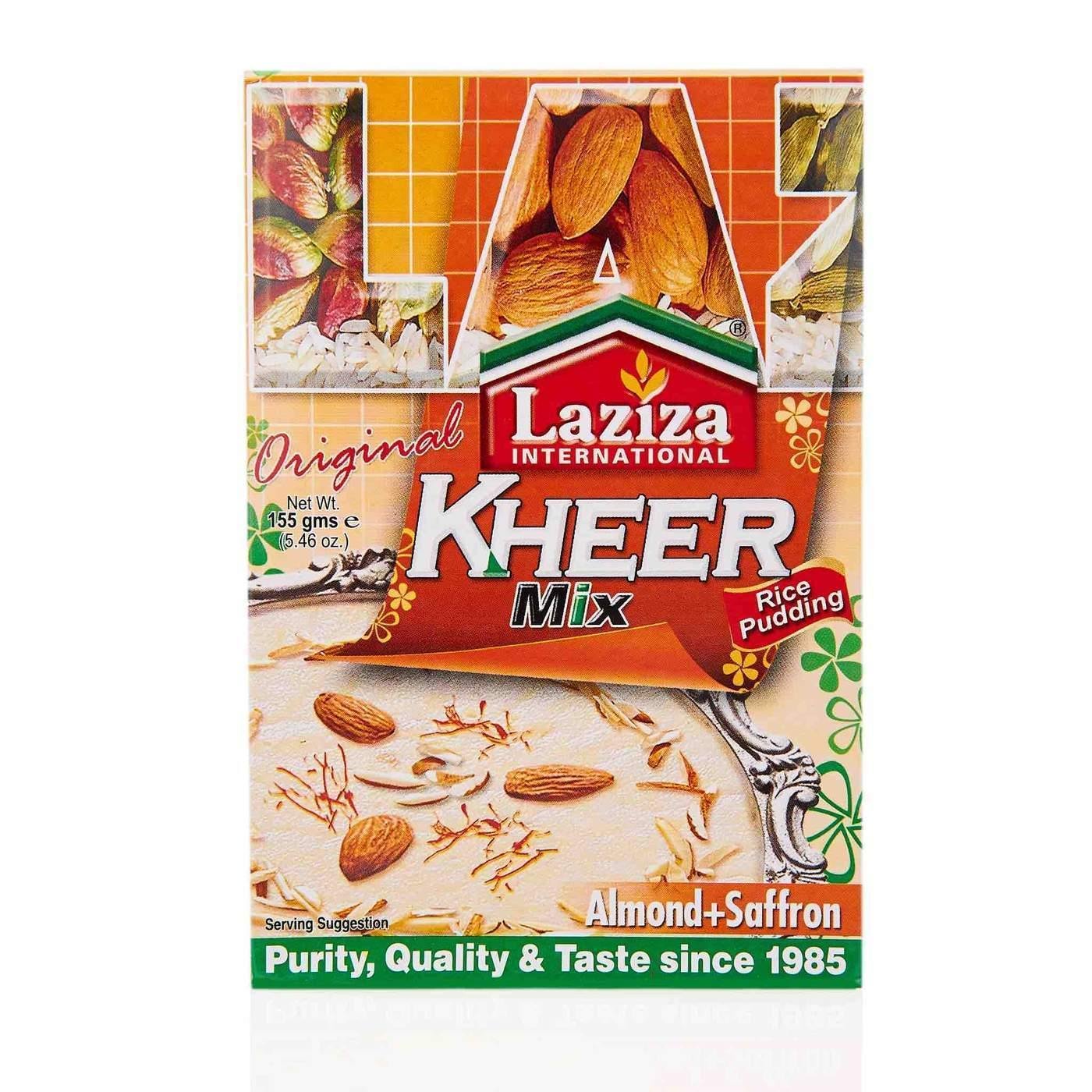 laziza kheer mix almond+saffron 155g