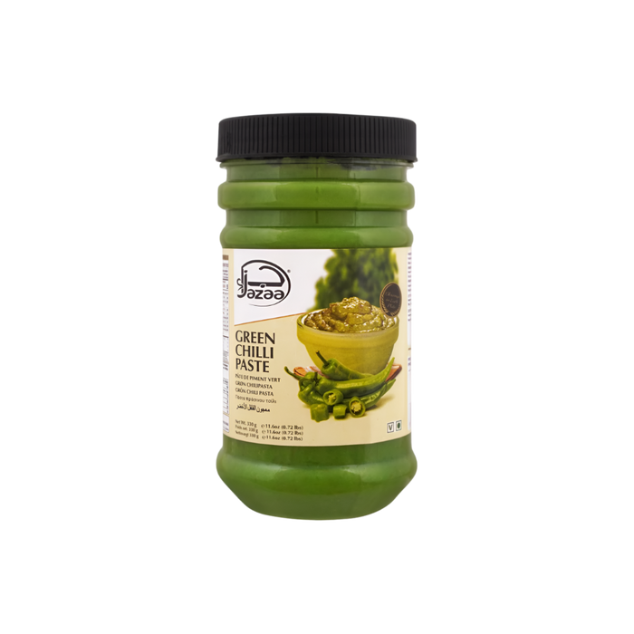 jazaa green chilli paste 330g
