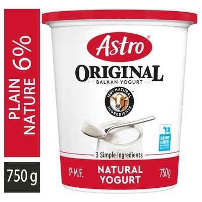 astro yogurt 6%