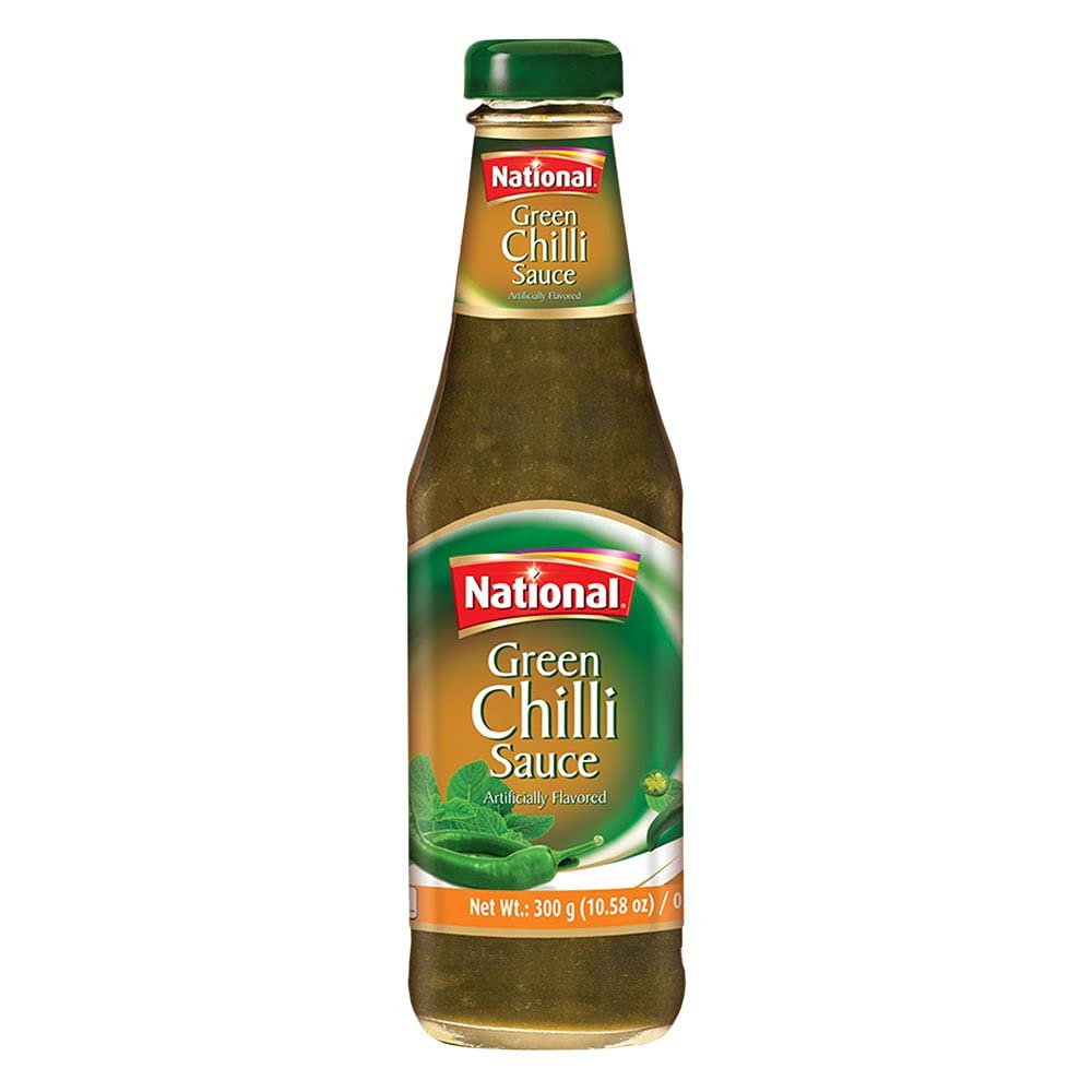 national green chilli sauce 300g