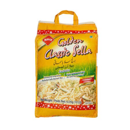 minar classic golden sela rice 10lb