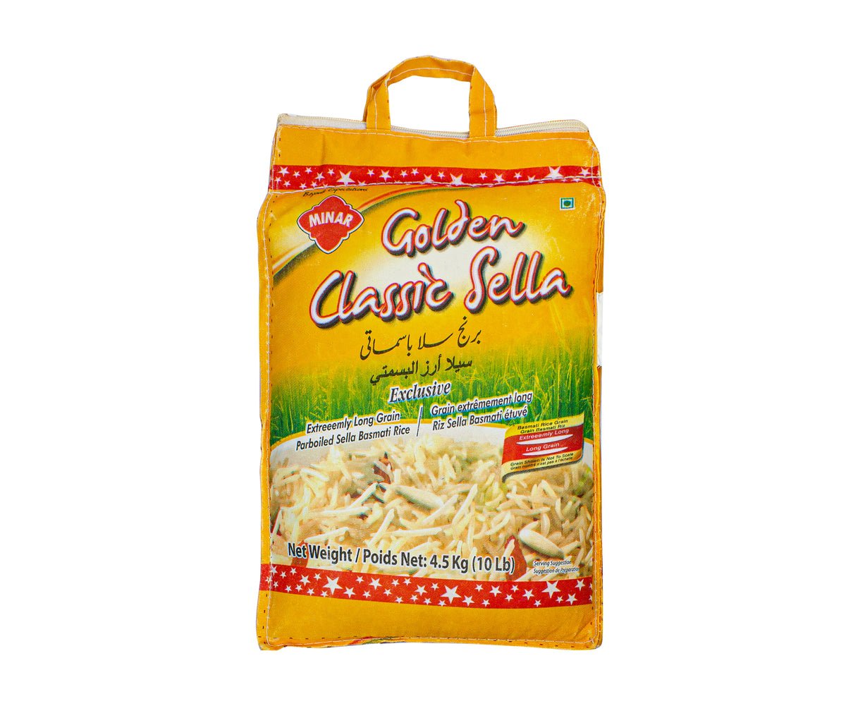 minar classic golden sela rice 10lb