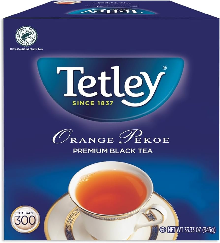 tetley orange pekoe 300 t bags