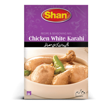 shan chicken white karahi masala