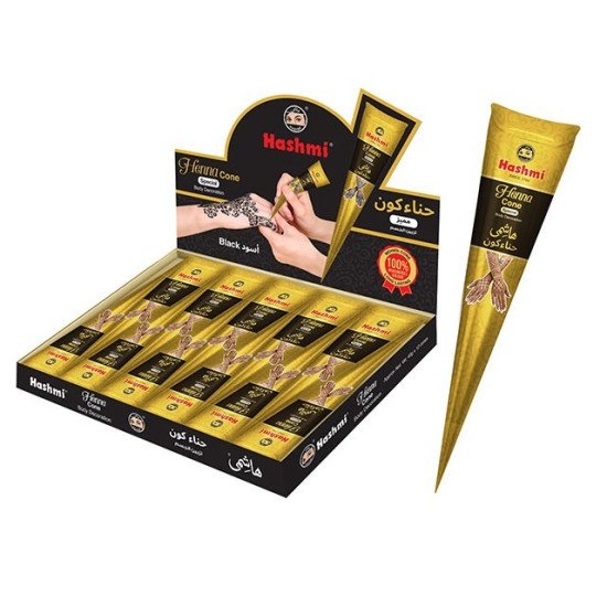 hashmi henna cone black 40g