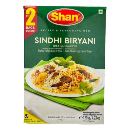 shan saver pack sindhi biryani 100g