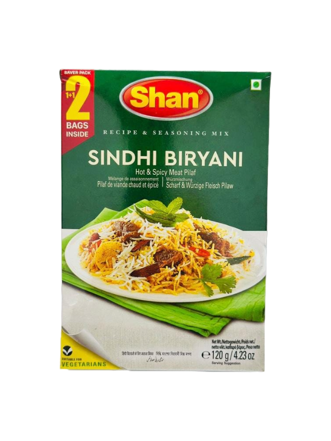shan saver pack sindhi biryani 100g