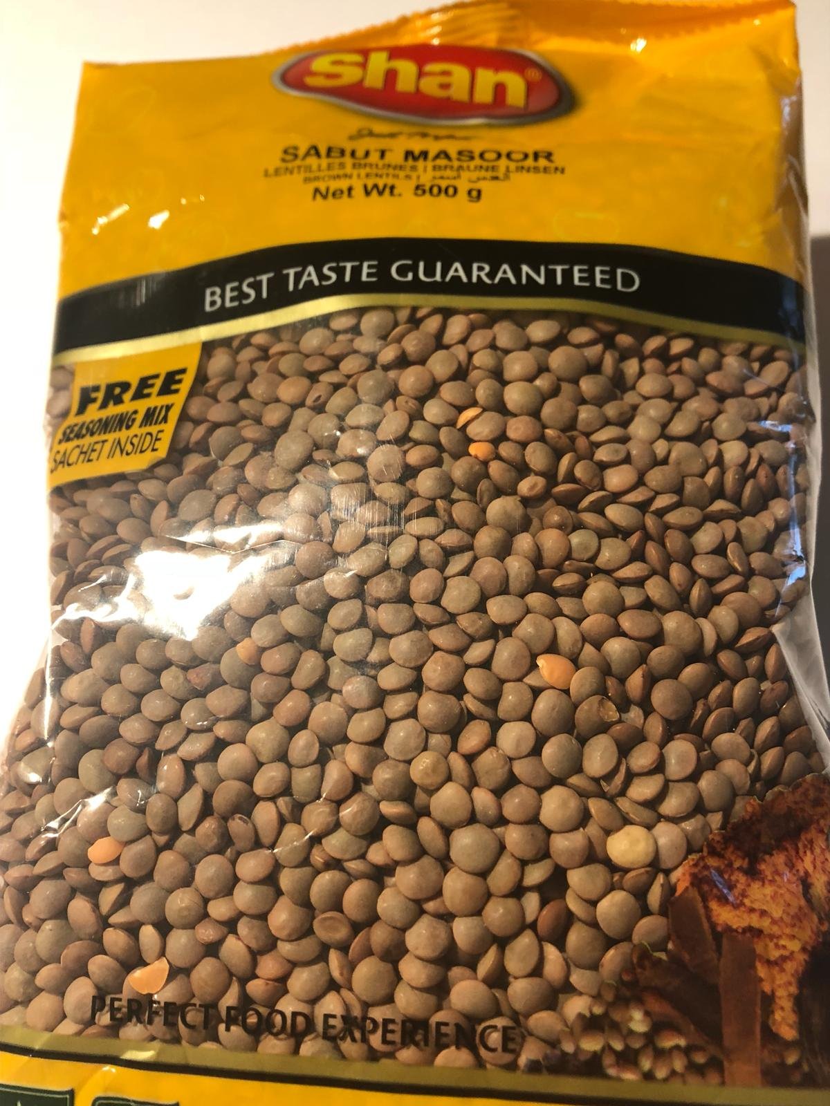 shan sabut masoor (whole) 2lbs