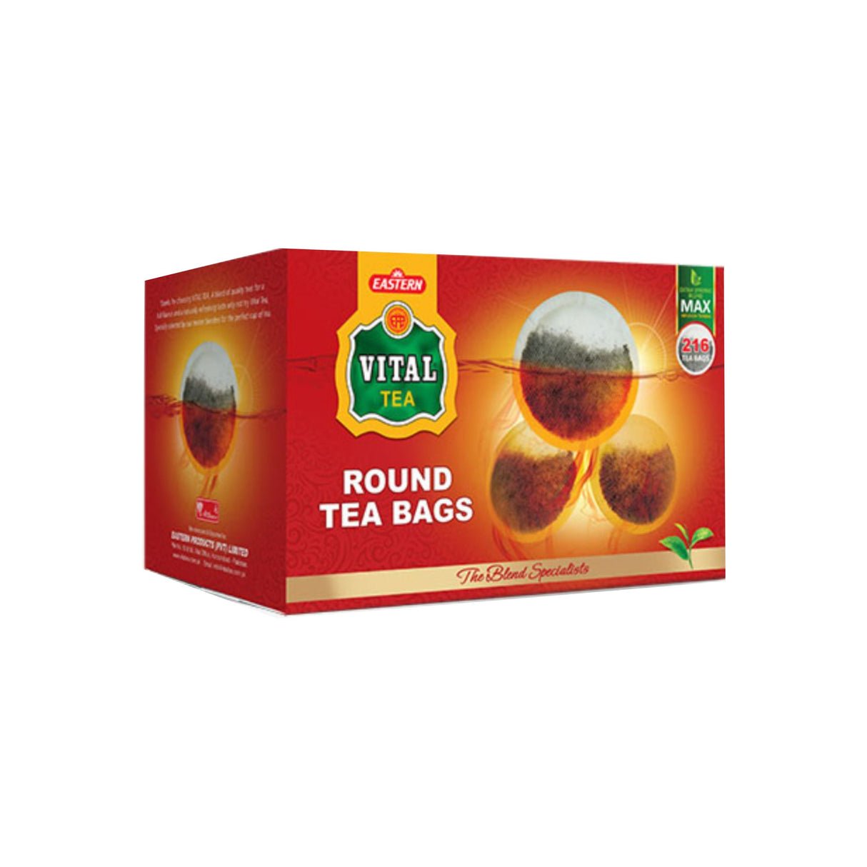 vital round tea bags 216 t bags