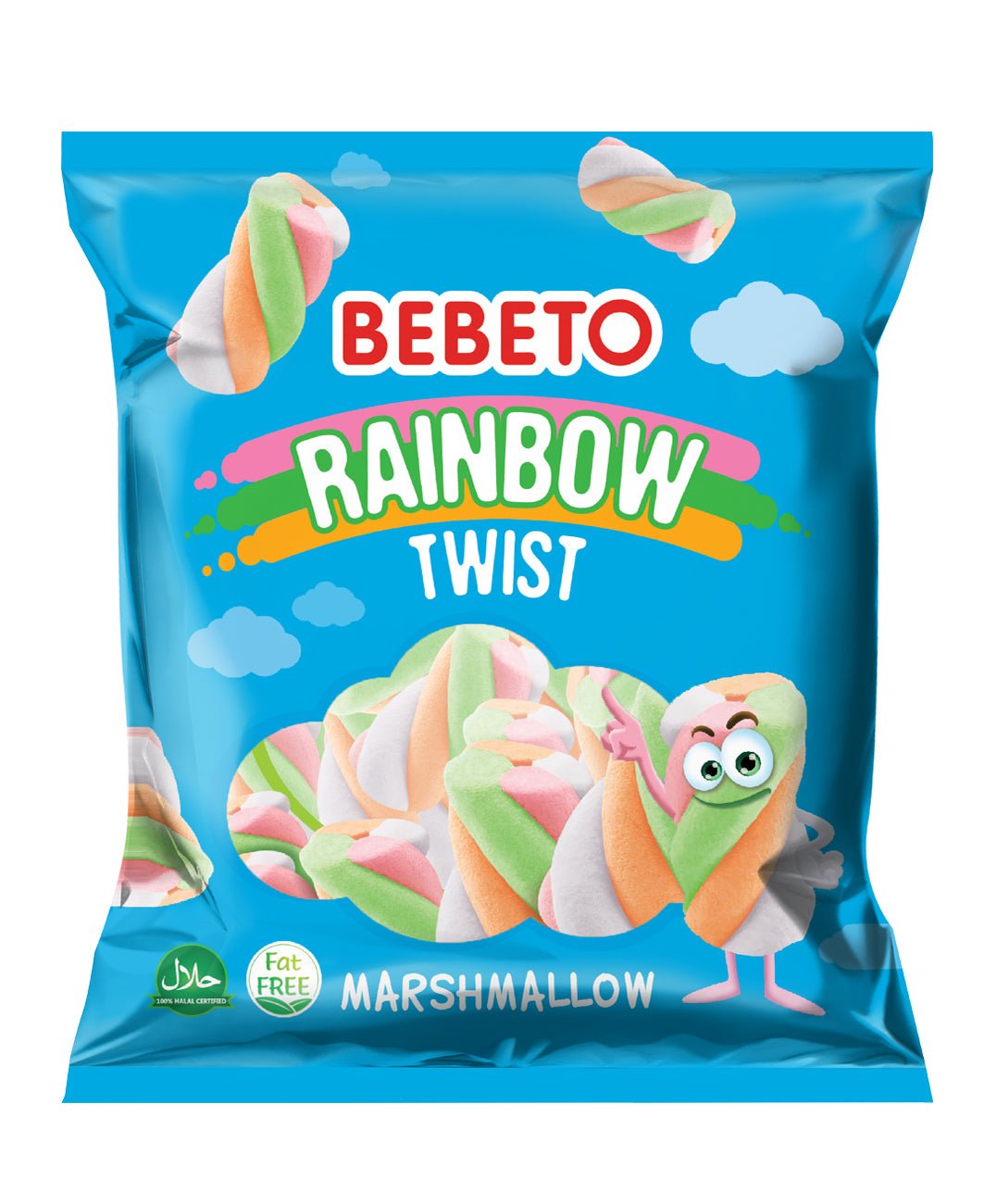 bebeto rainbow twist marshmallow