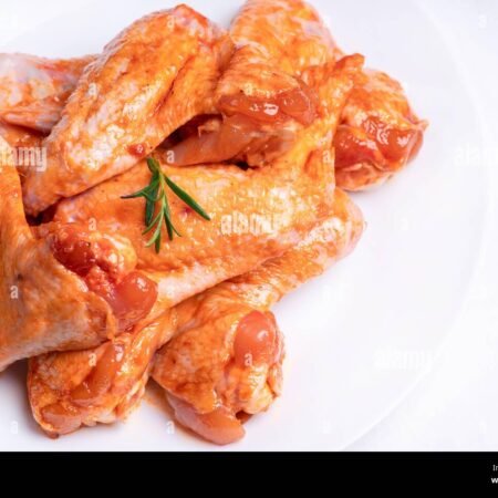 marinated chicken wings