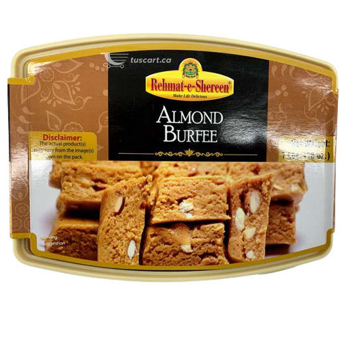 rehmat e shereen almond burfee