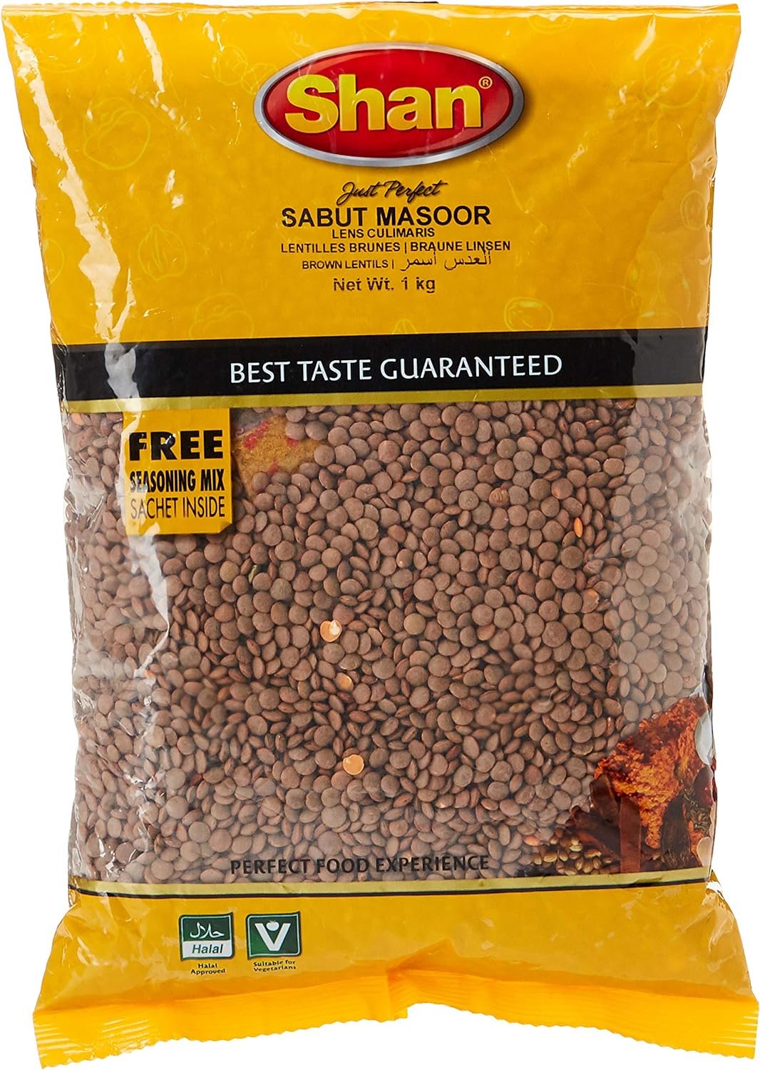 shan sabut masoor (whole) 4lb