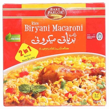 bake parlor biryani macaroni