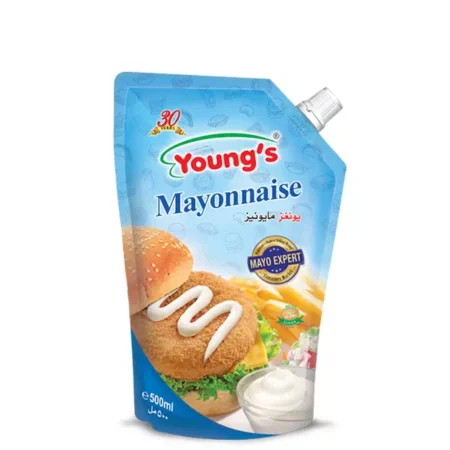 young's mayonnaise pouch 500ml