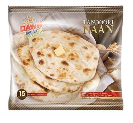 dawn tandoori naan 15pcs