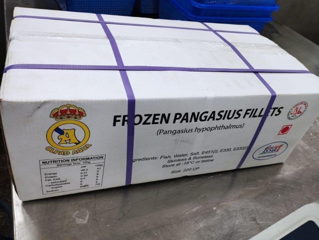 basa fish box 10kg