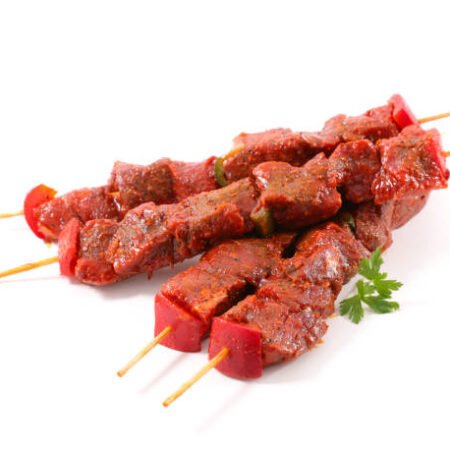 marinated beef tikka